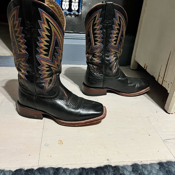 Ariet western square toe boots - Picture 2 of 5